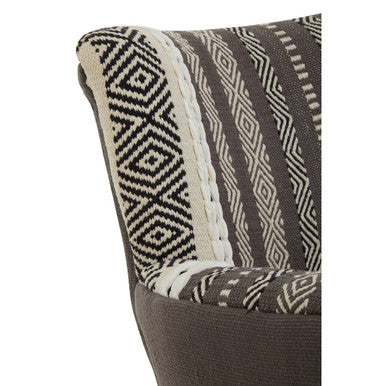 Cefena Grey & White Chair