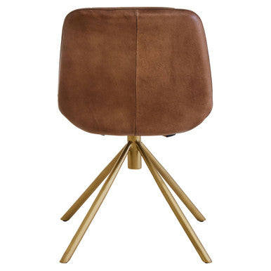 Buffalo Brown Leather Chair