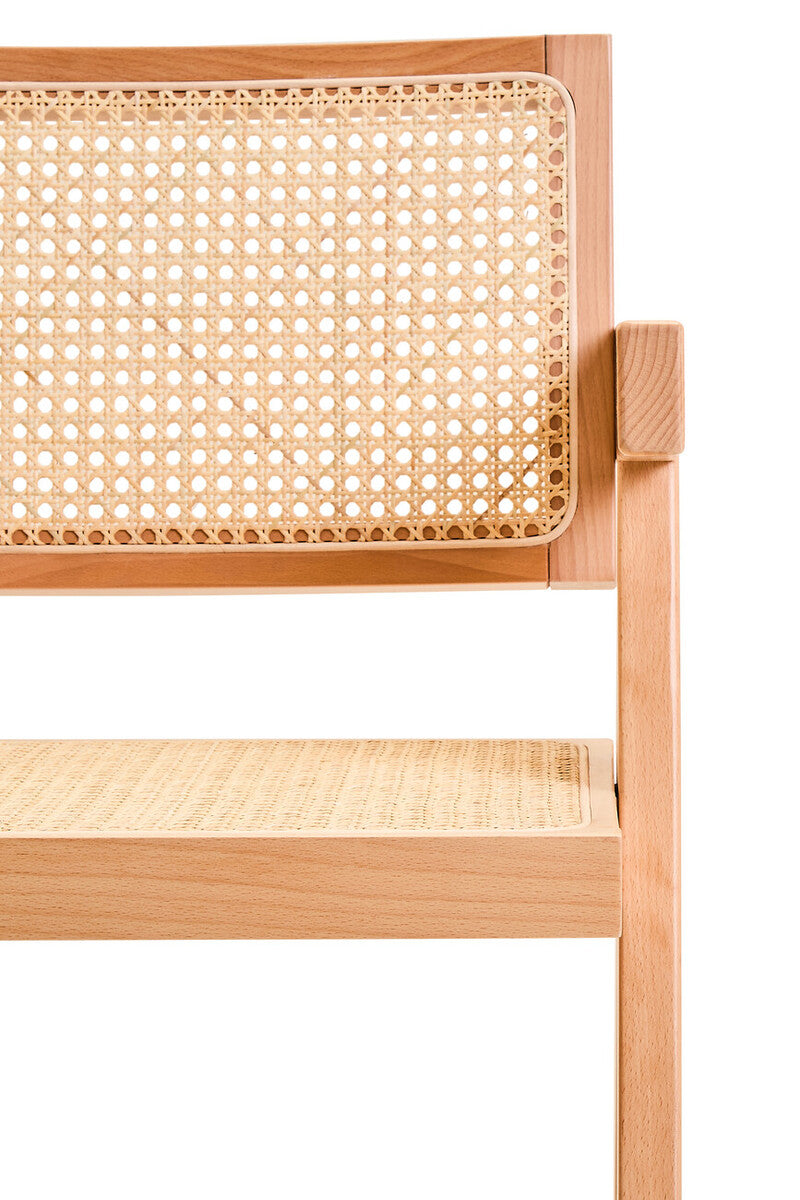 Cebu Natural Cane & Beech Wood Dining Chair