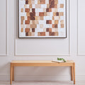 Cebu Natural Cane & Beech Wood Bench
