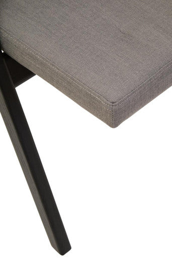 Cebu Grey & Black Elm Wood Folding Chair