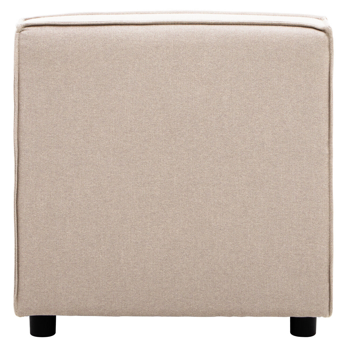 Natural Fabric Armless Modular Sofa, Toulouse