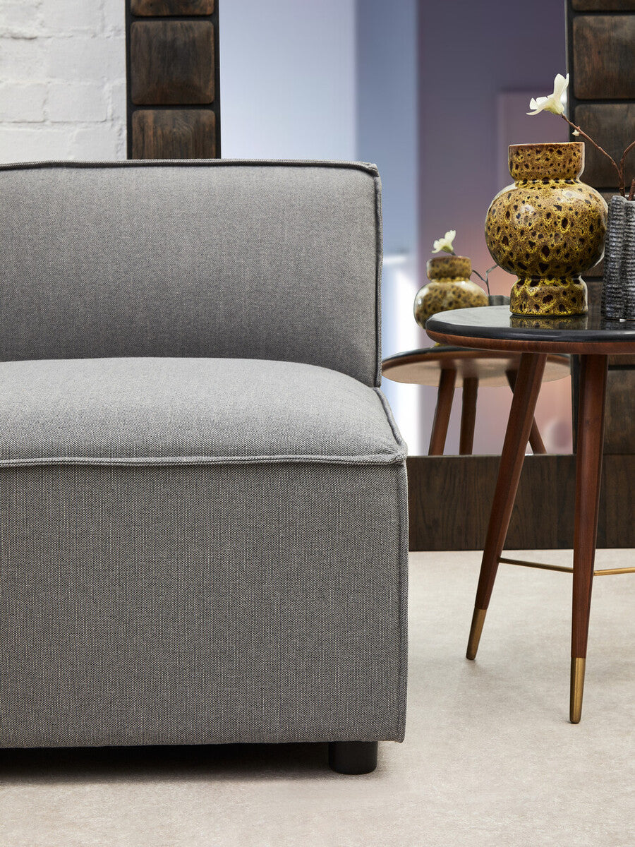 Grey Fabric Left Arm Modular Sofa, Toulouse