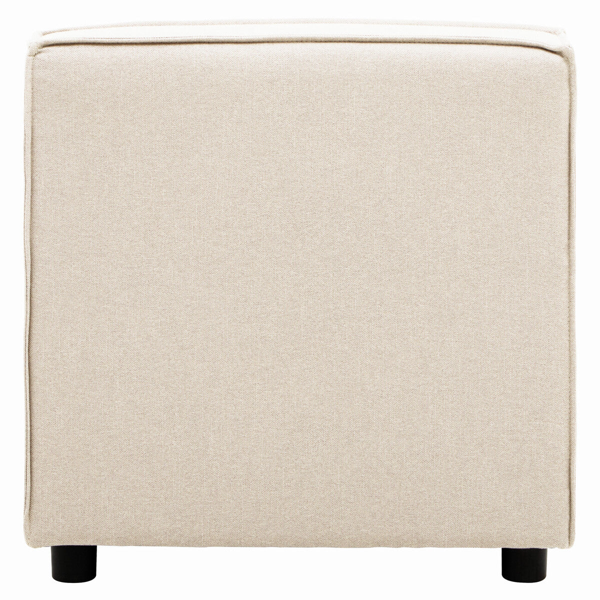 Cream Fabric Armless Modular Sofa, Toulouse