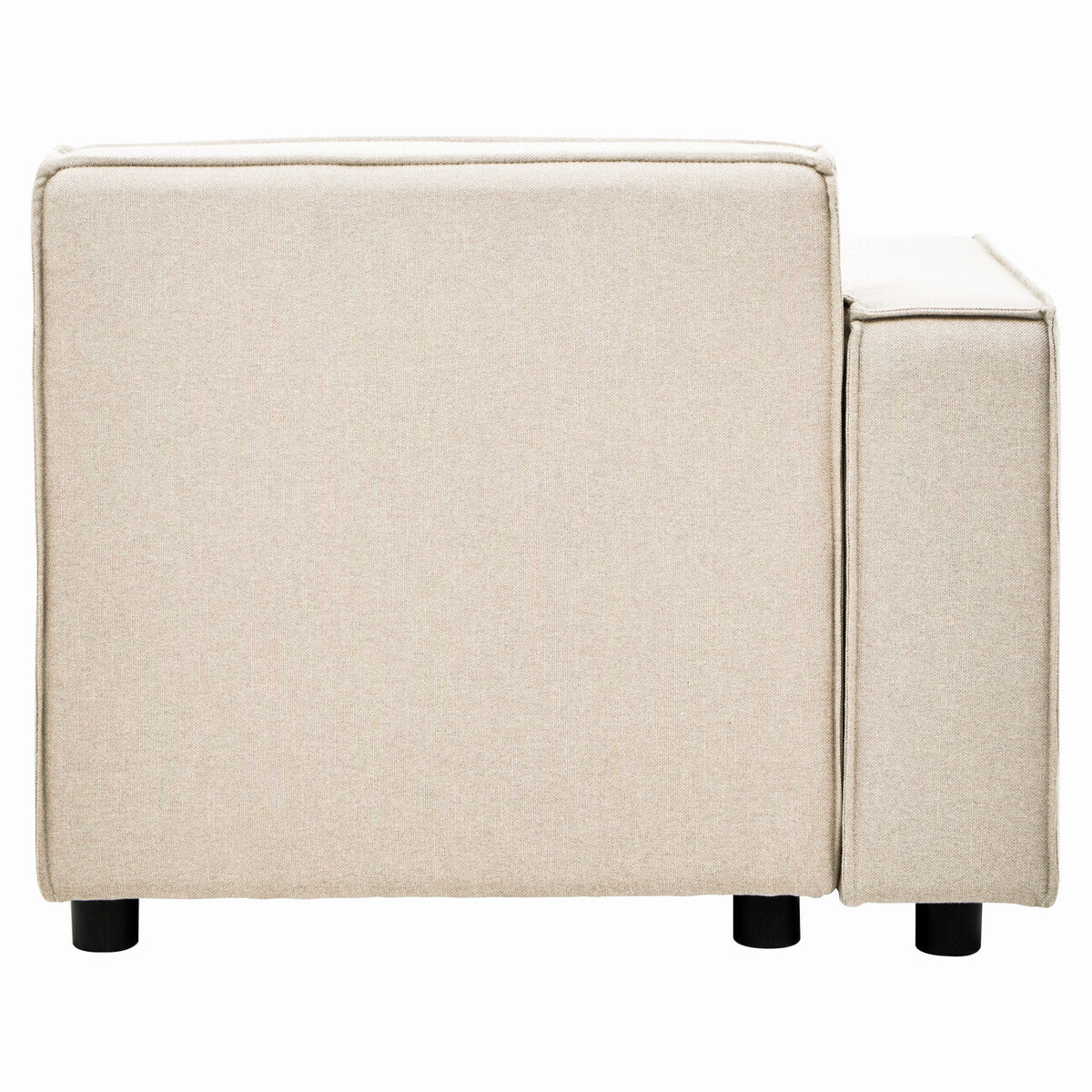 Cream Fabric Left Arm Modular Sofa, Toulouse