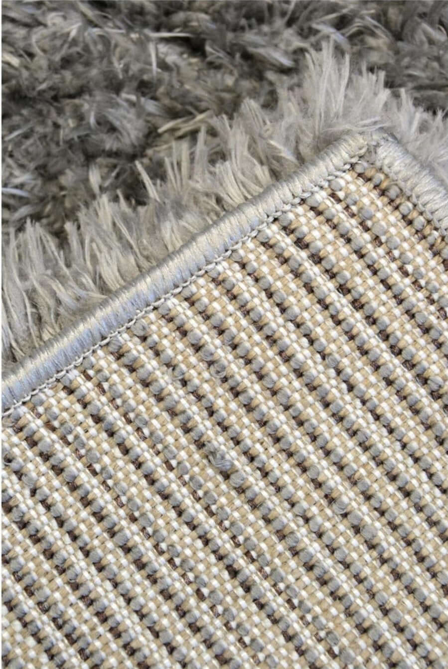 Lagom Grey Shaggy Rug