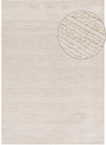 Carmel Cream-Beige Striped Rug