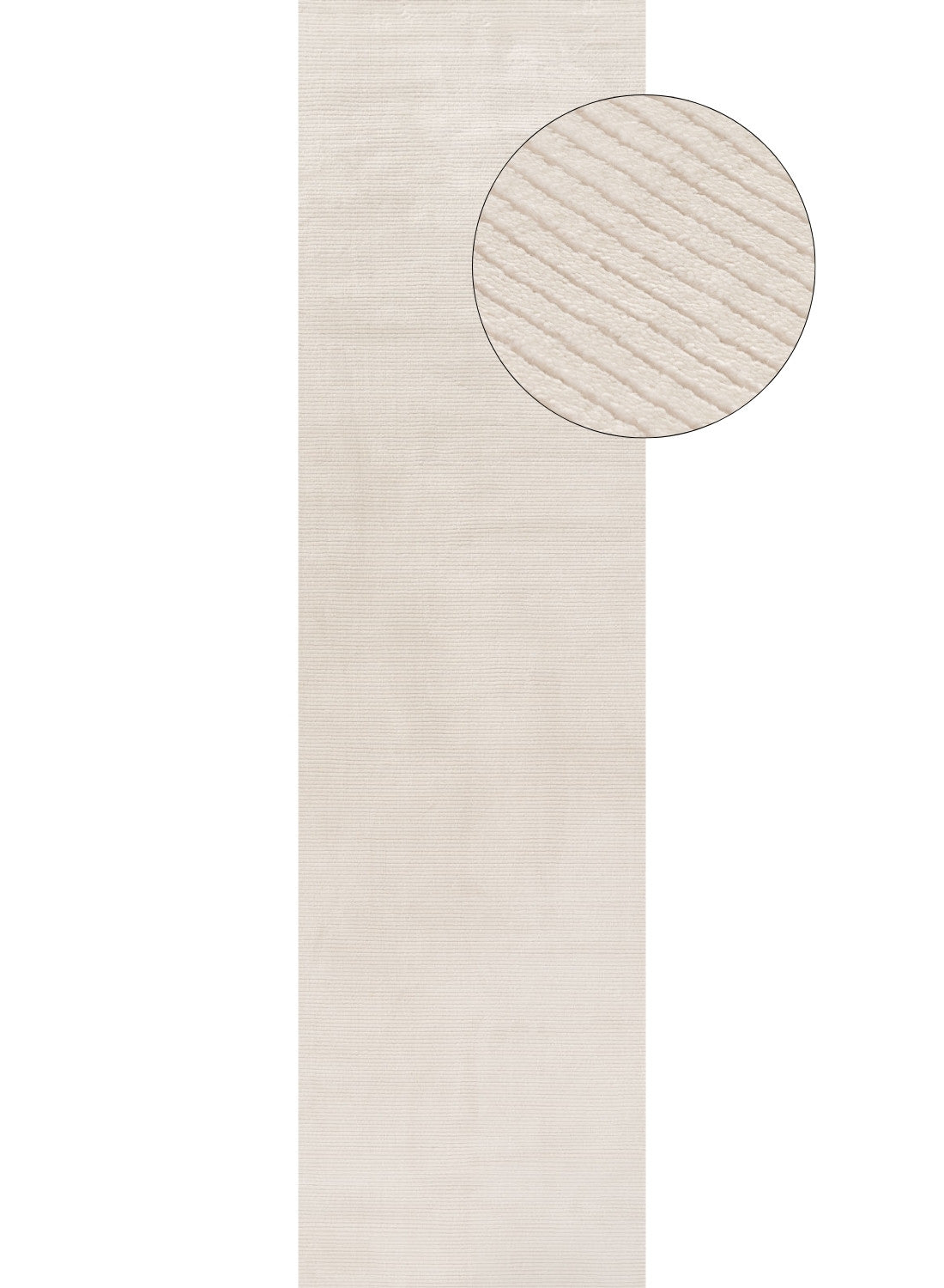 Carmel Cream Striped Rug