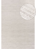Carmel Cream-Grey Striped Rug