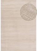 Carmel Beige-Cream Striped Rug