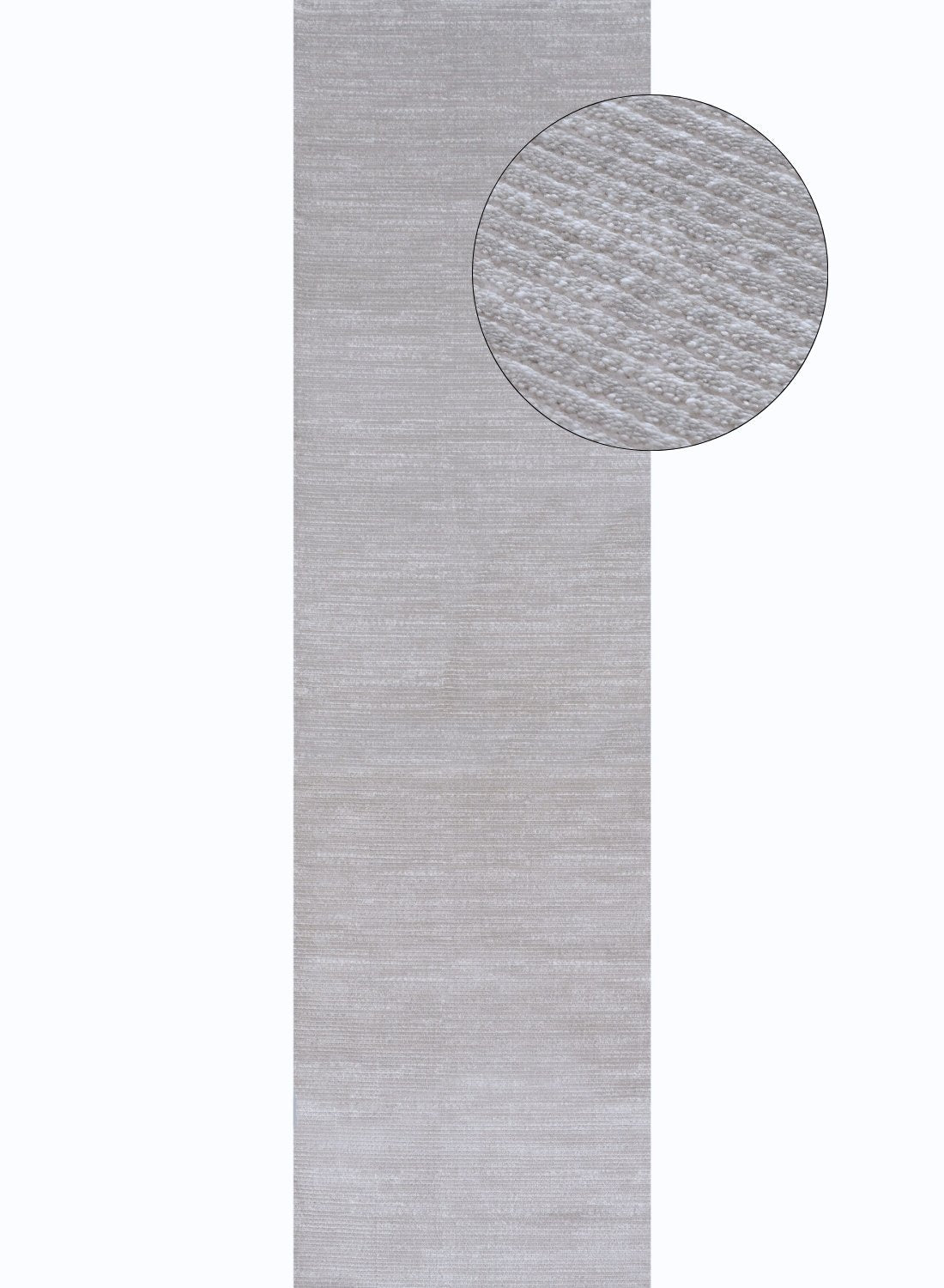 Carmel Grey-Cream Striped Rug