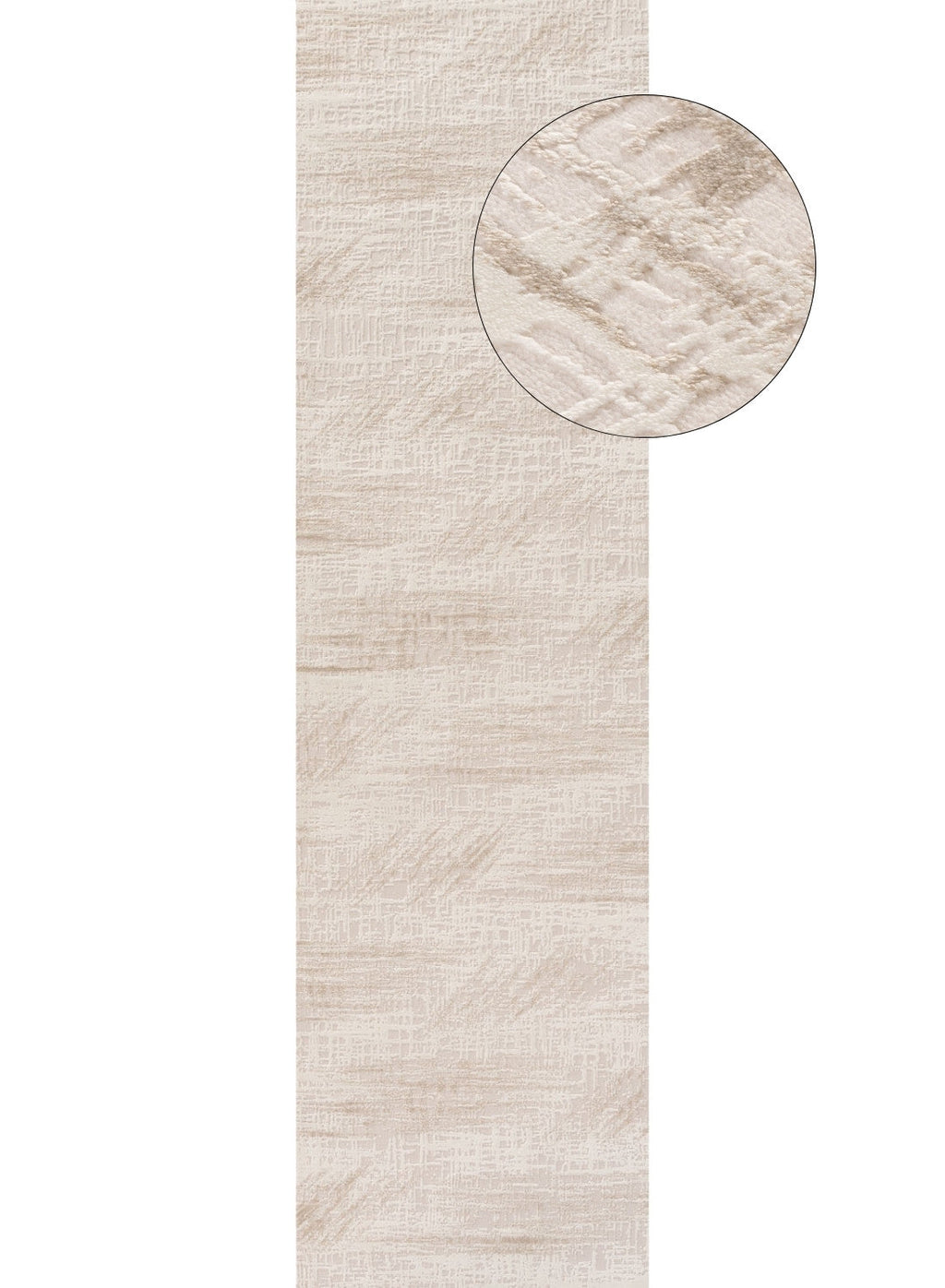 Carmel Cream-Beige Abstract Rug