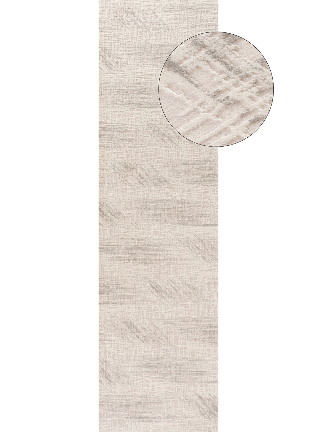 Carmel Cream-Grey Abstract Rug