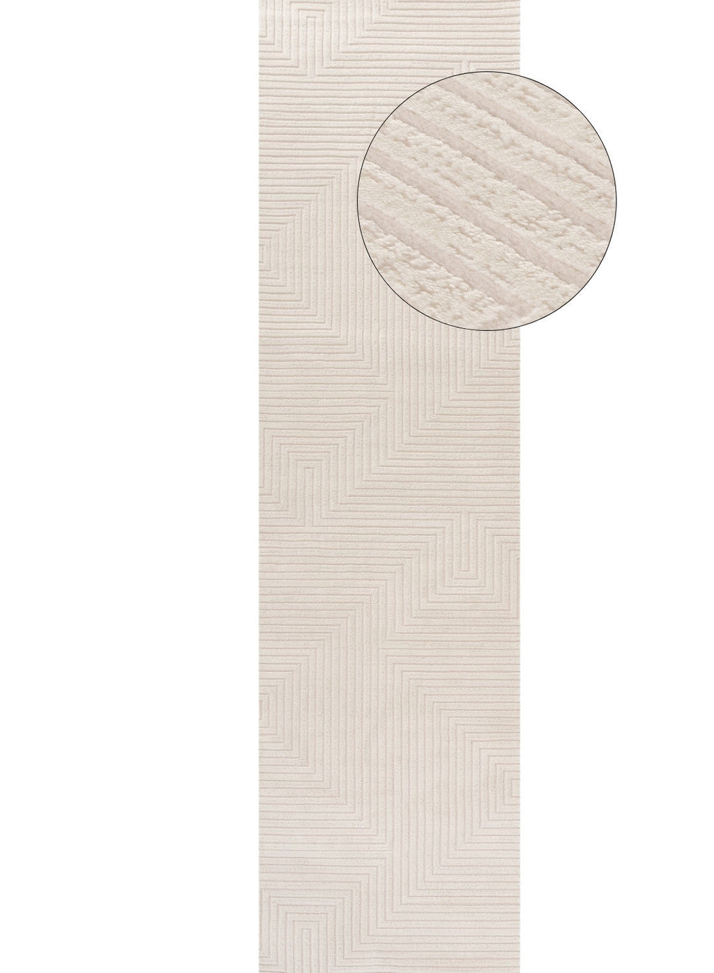 Carmel Cream Geometric Rug