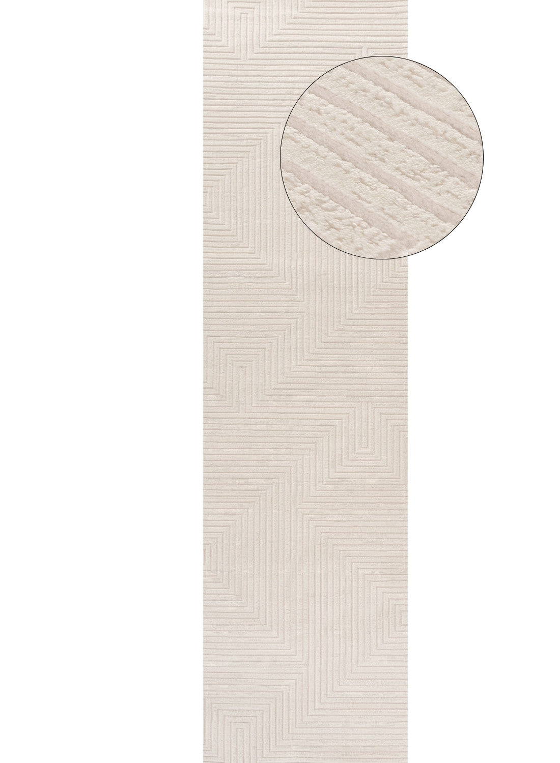 Carmel Cream Geometric Rug