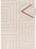 Carmel Cream-Terra Geometric Rug