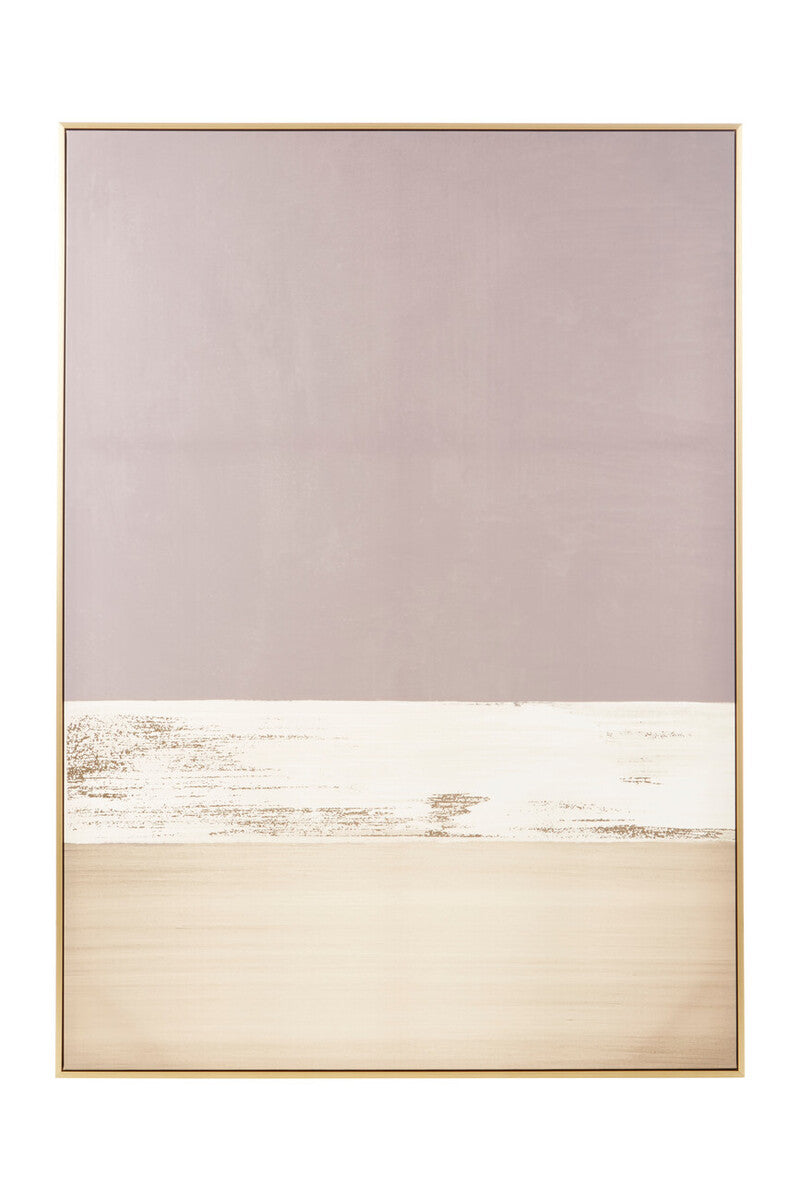 Astratto Canvas Gold & Grey Foil Wall Art