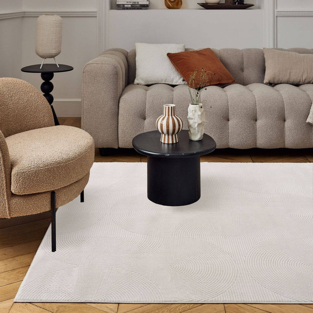 Carmel Cream Geometric Rug