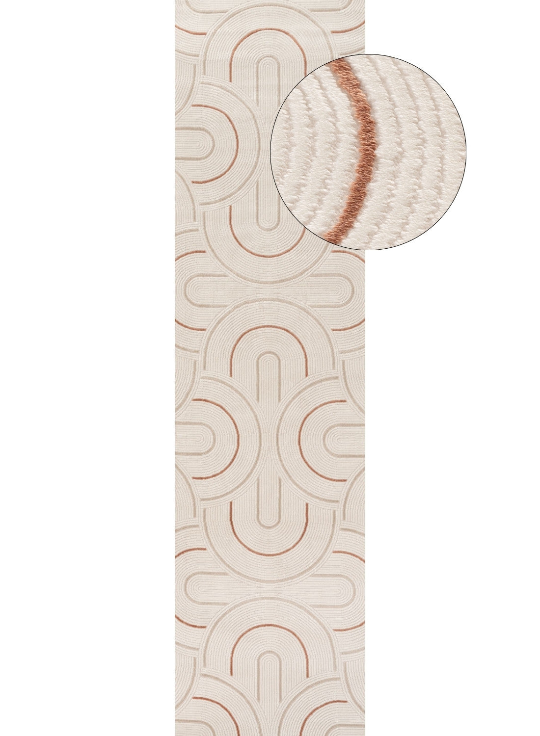 Carmel Cream-Terra Geometric Rug