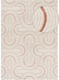 Carmel Cream-Terra Geometric Rug