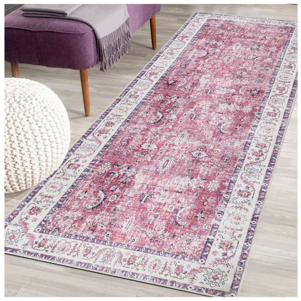 Rada Vintage Washable Contemporary Rug