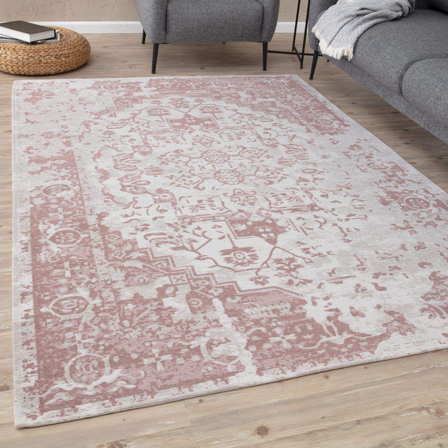 Washable Rug Carina Pink