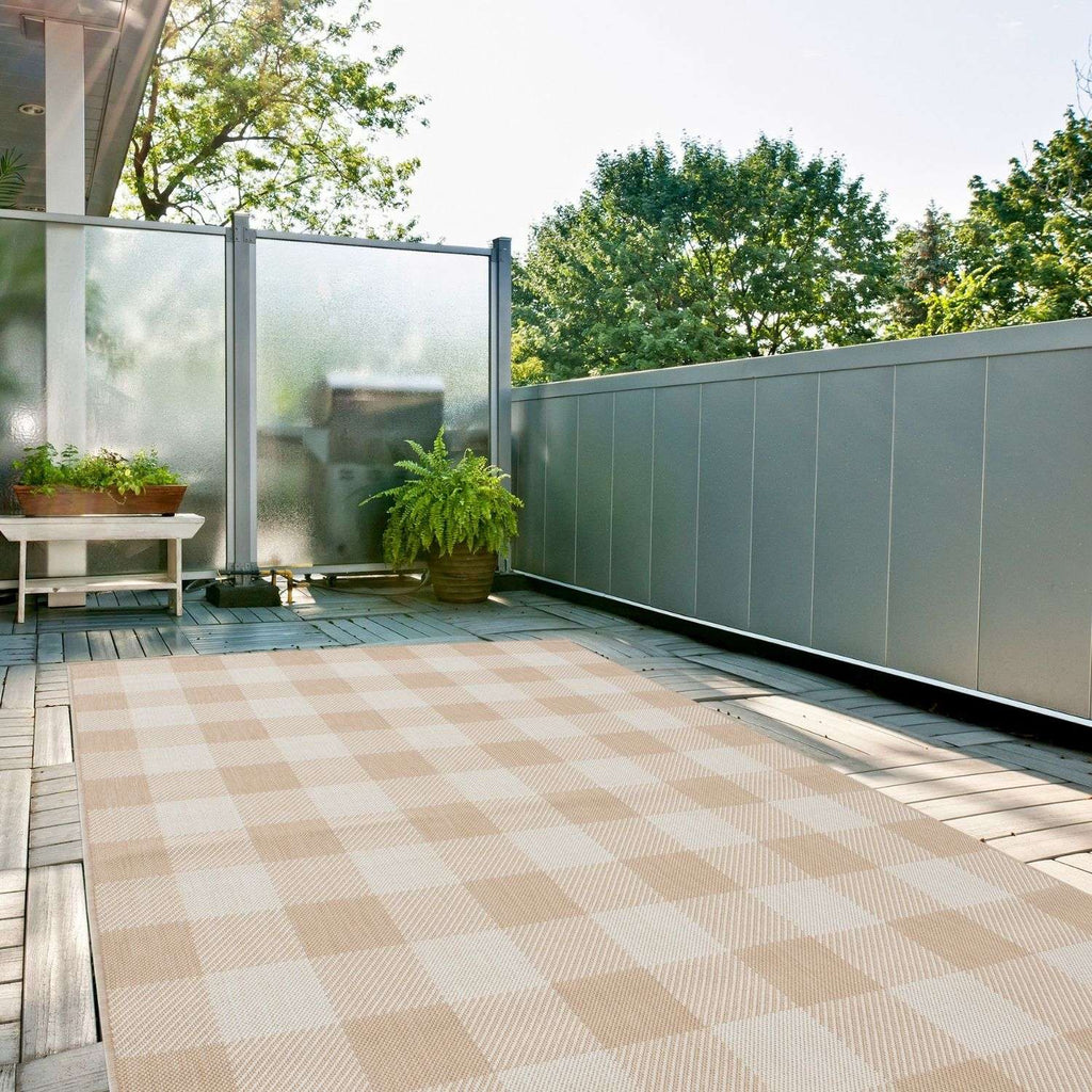 Ecology Outdoor Rug Beige Modern