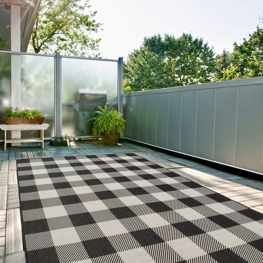 Ecology Outdoor Rug Black
