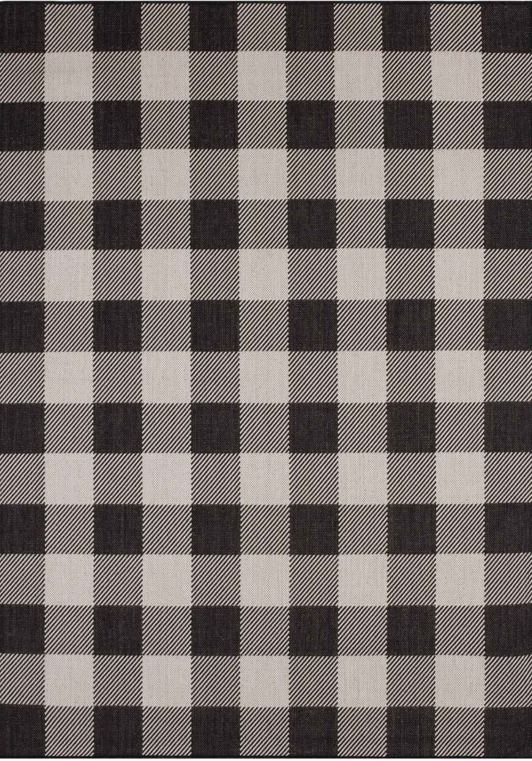 Ecology Outdoor Rug Black