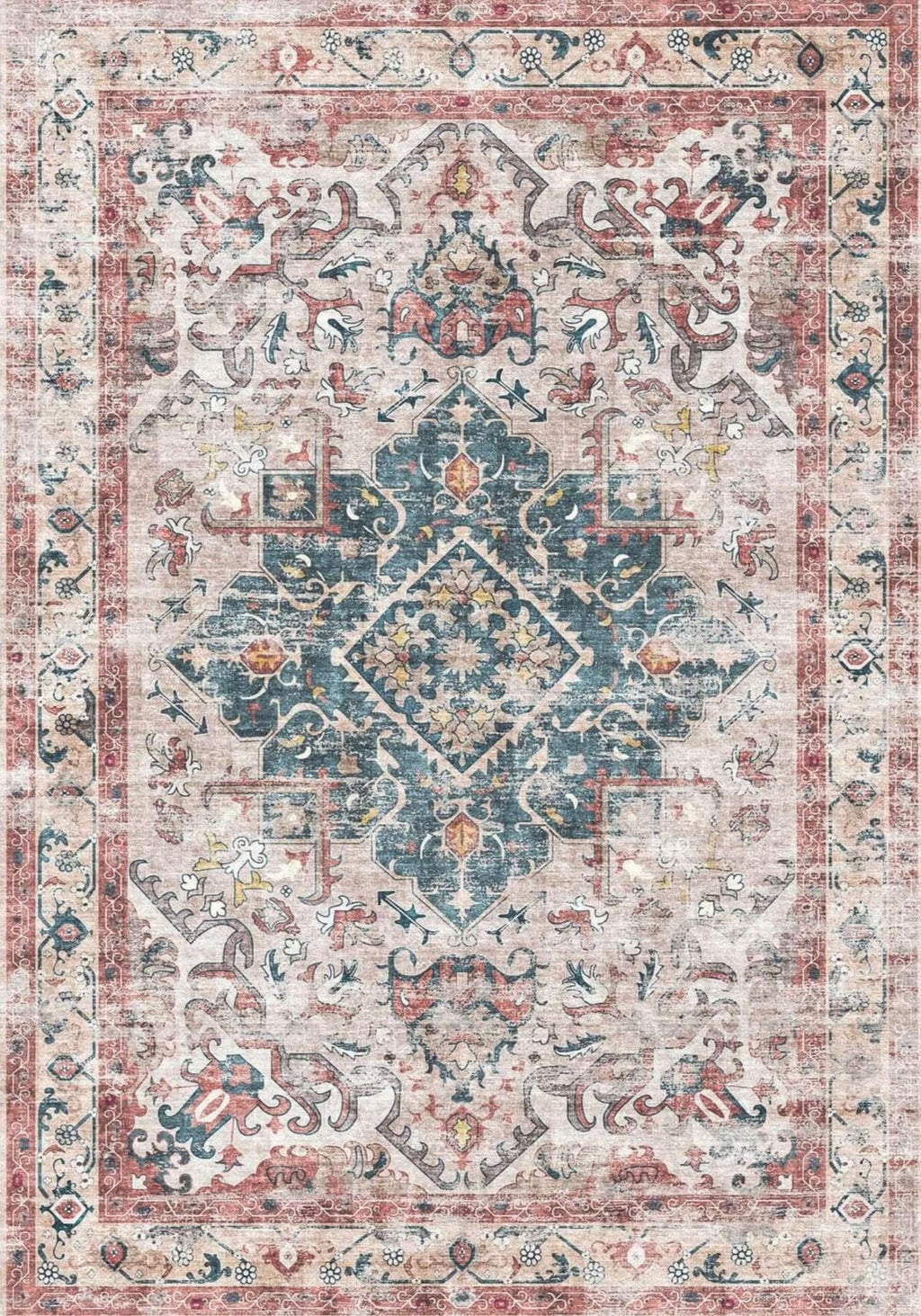 Buram Vintage Washable Rug