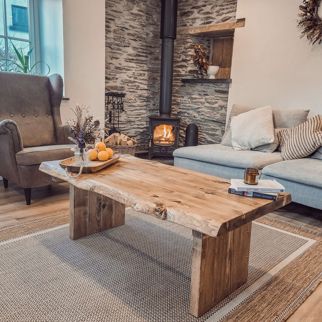 LINA Chunky Live / Waney Edge Coffee Table