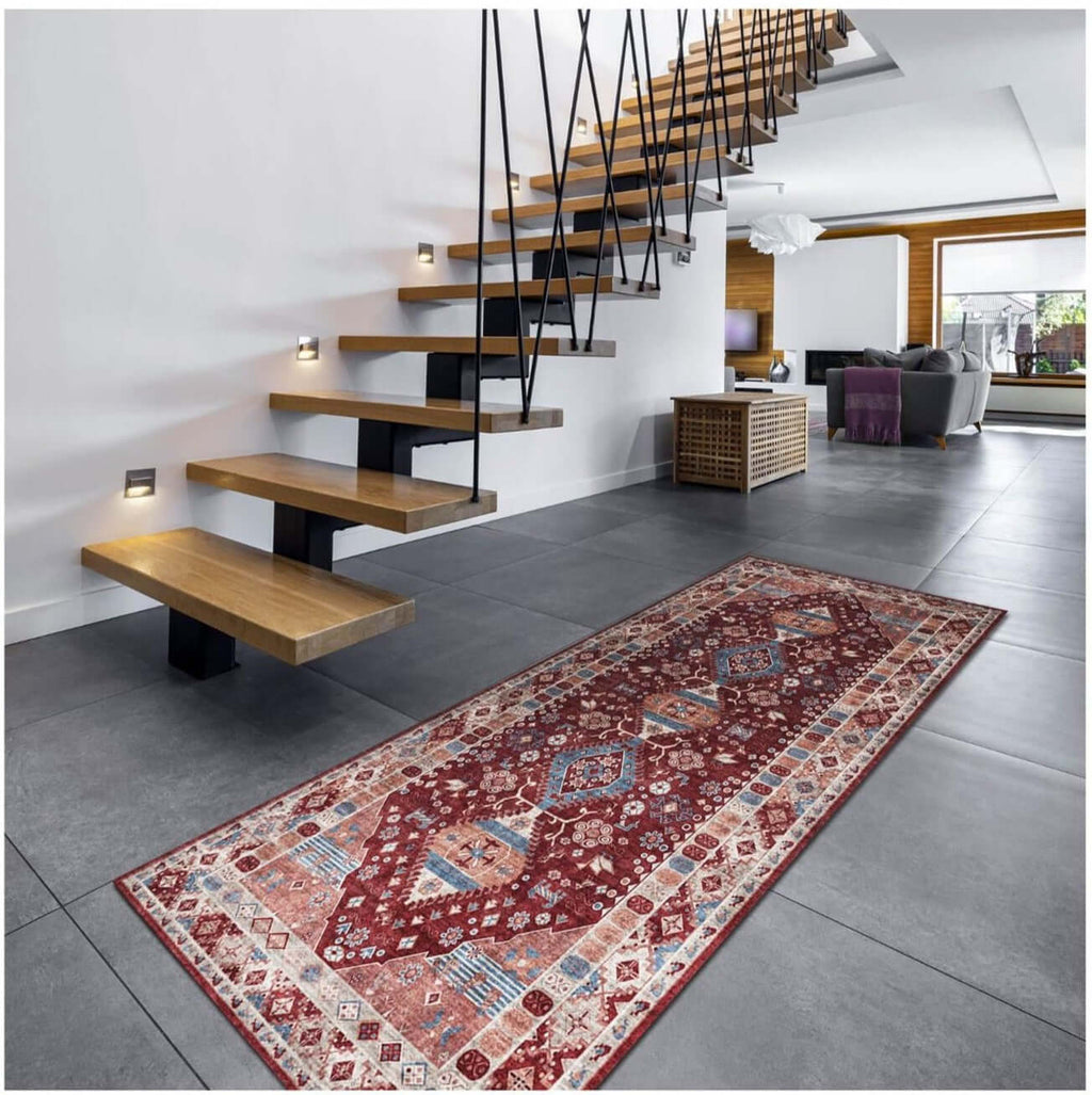 Madar Vintage Washable Cream Rug