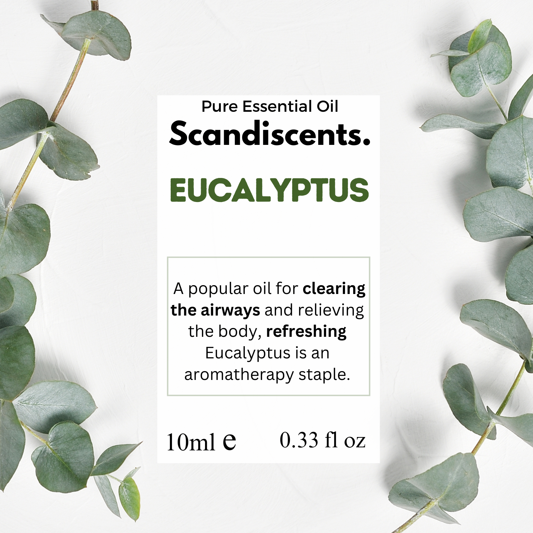 Eucalyptus Glass Natural Essential Oil