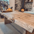 LINA Chunky Live / Waney Edge Coffee Table