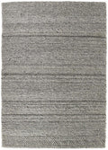 Chunky Natural/Grey Knitted Rug