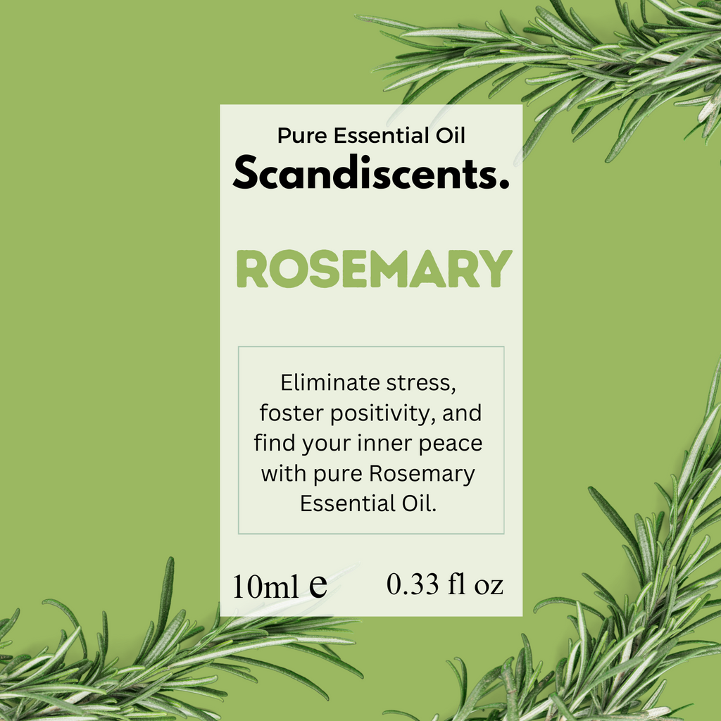 Rosemary Essential Oil - De-Stress & Anti-Anxiety