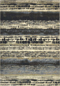 Batik Multicolour Abstract Polyester Rug