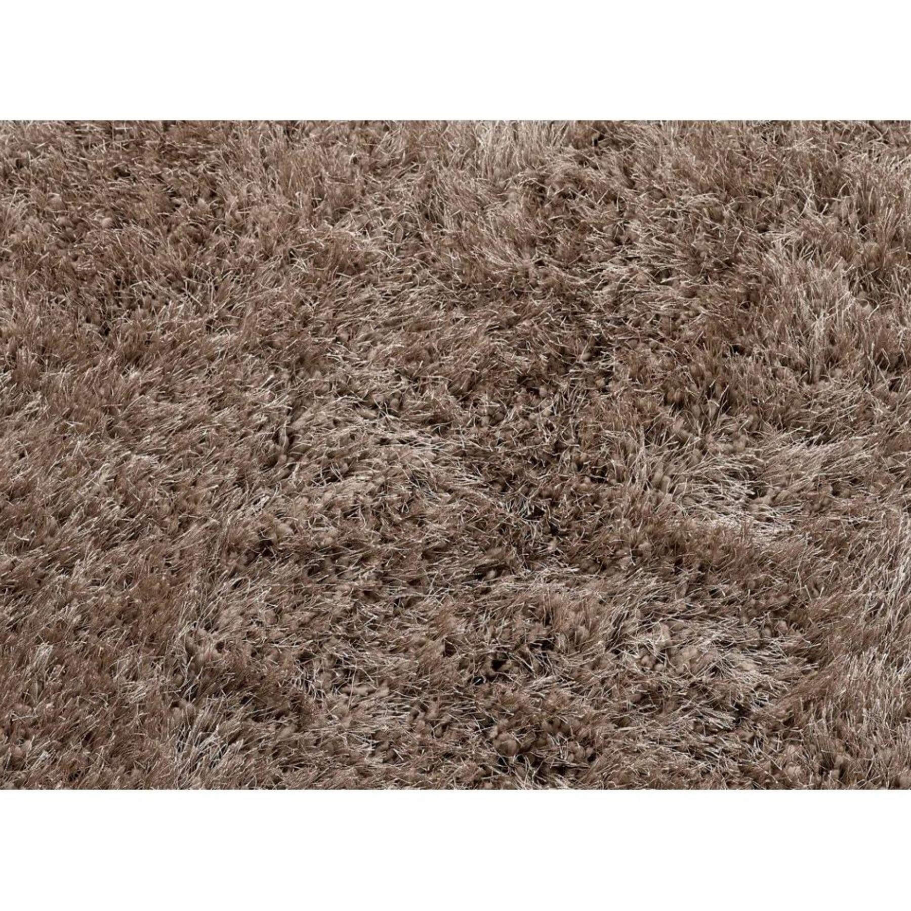 Extravagance Mink Shaggy Polyester Contemporary Rug