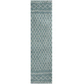 Moroccan Duck Egg Blue Shaggy Rug