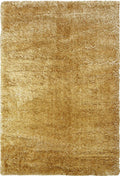 Lagom Ochre Shaggy Polyester Natural Rug