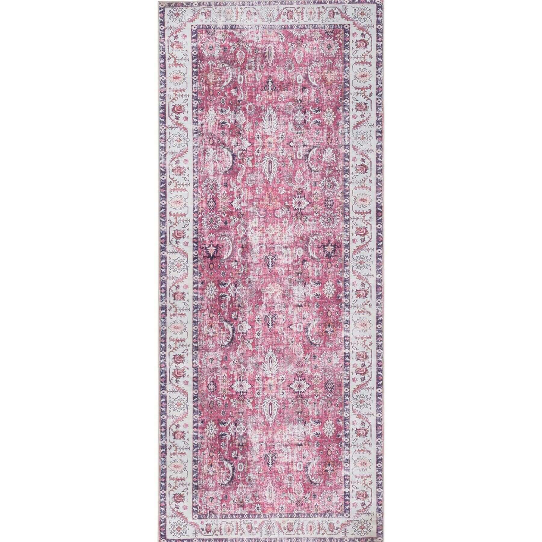 Rada Vintage Washable Contemporary Rug