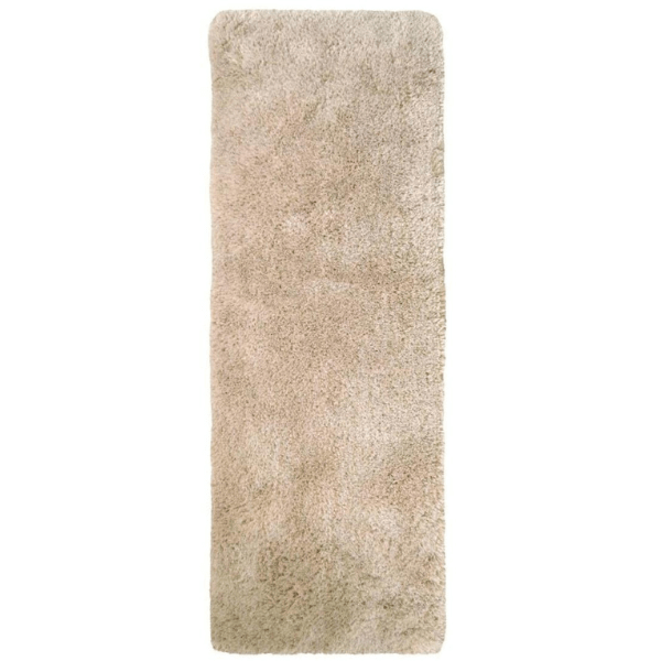Soft Washable Beige Shaggy Rug