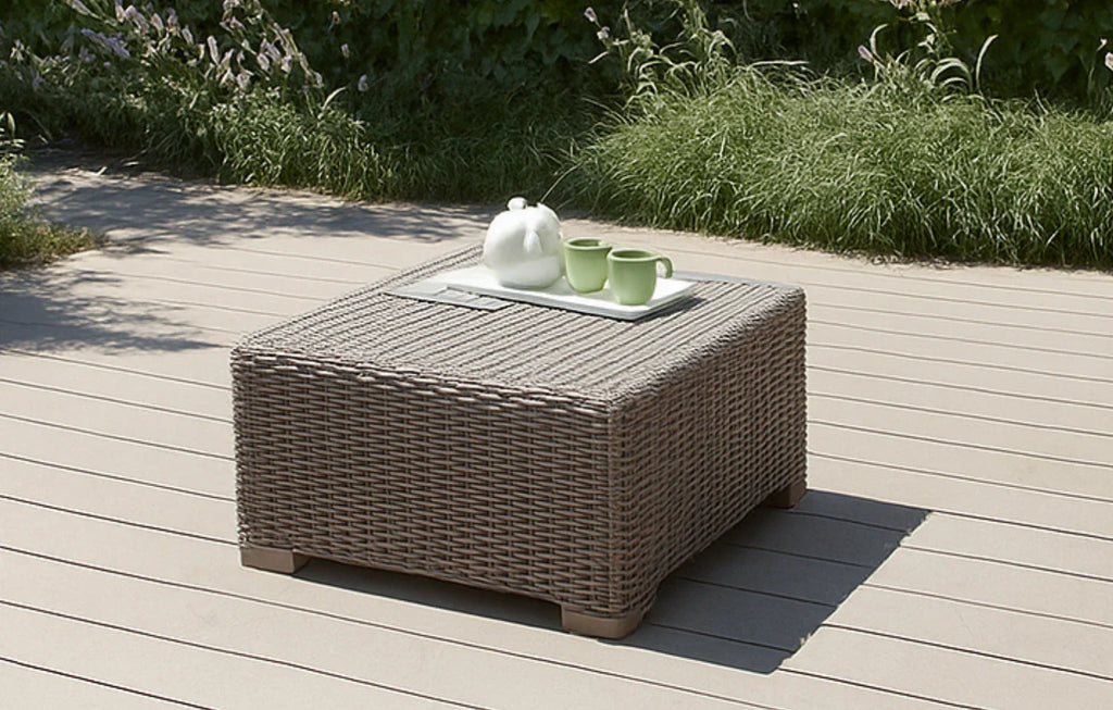 Keter California Taupe Rattan Coffee Table