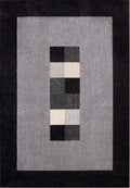 Ephesus Grey Black Rug