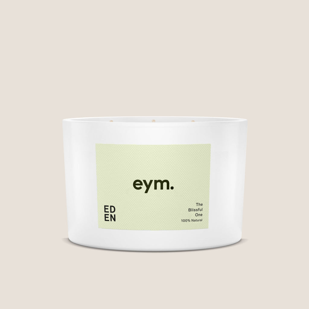 Eden - Three Wick Natural Candle