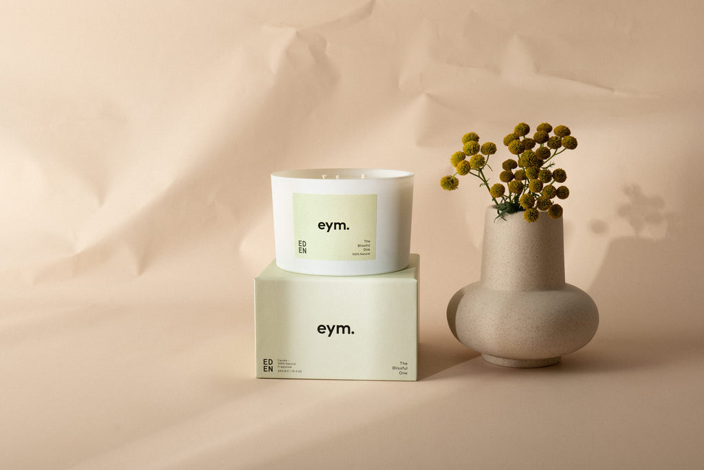 Eden - Three Wick Natural Candle