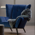 Bosie Sheepskin Gunmetal Grey Rug