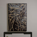 Astratto Canvas Black & Gold Wall Art