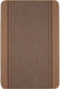 Washable Bordered Beige Modern Rug