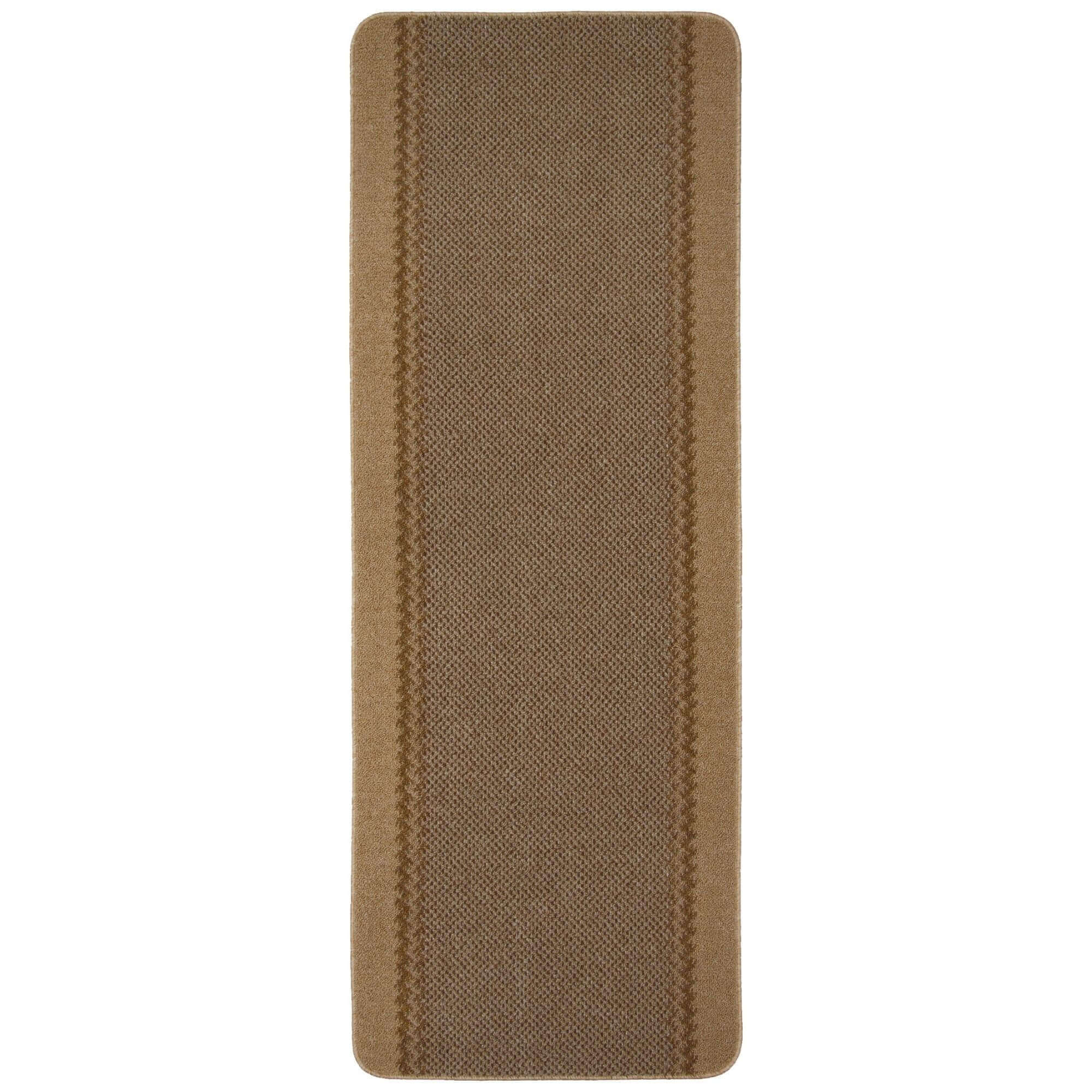 Washable Bordered Beige Modern Rug